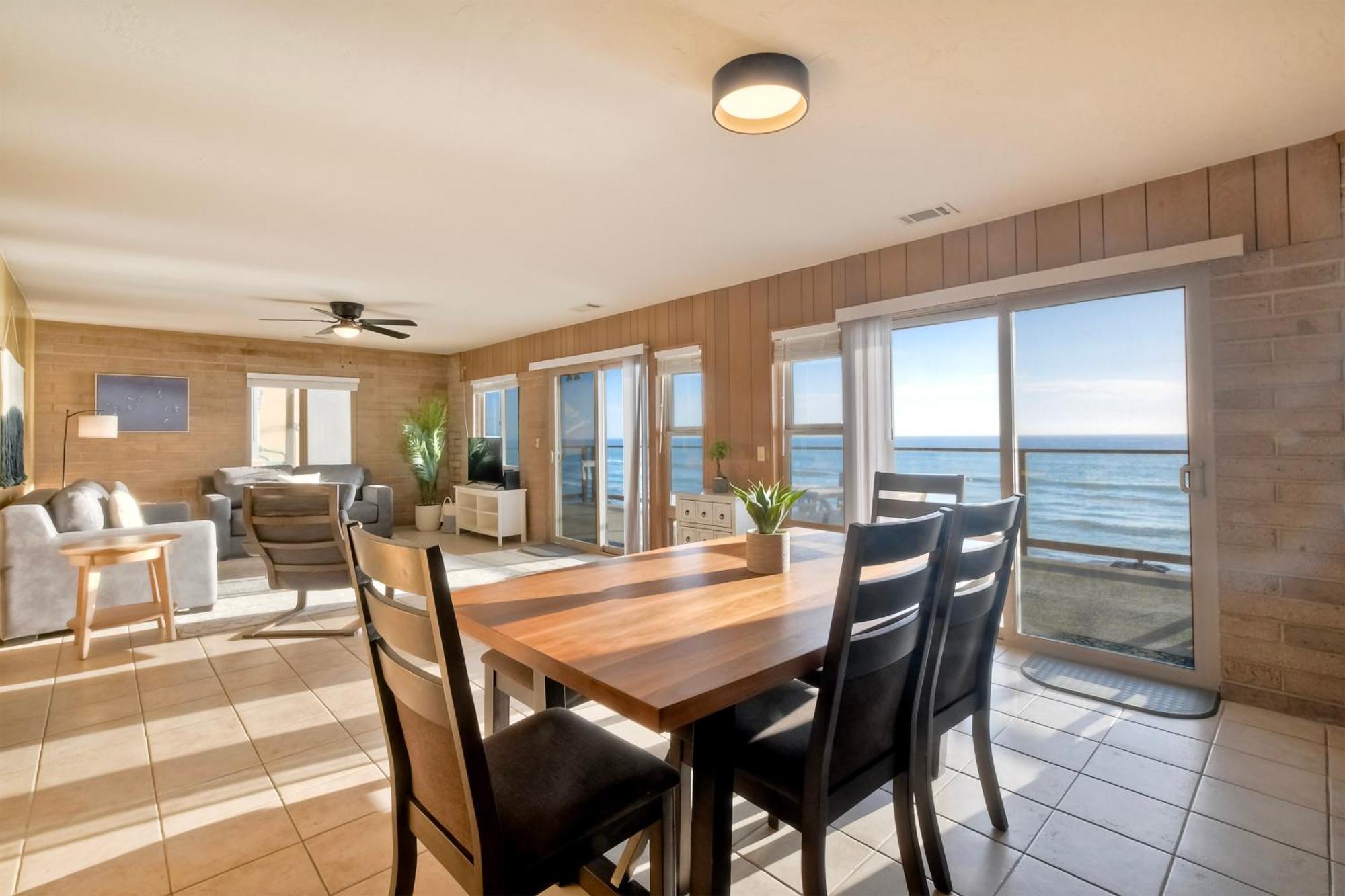 Вилла Oceanfront Getaway - Ocean Views - Fire Pit - Bbq - Beach Access Карлсбад Экстерьер фото